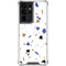 White Terrazzo Galaxy S21 Ultra 5G Clear Case